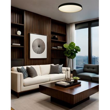 Dimmbare LED-Deckenleuchte EBRO LED/36W/230V 2700-6500K d 50 cm + Fernbedienung