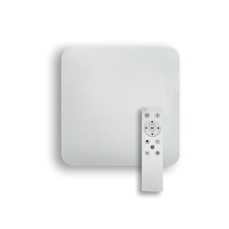 Dimmbare LED-Deckenleuchte FLORA LED/60W/230V 2700-6500K 53x53 cm + Fernbedienung