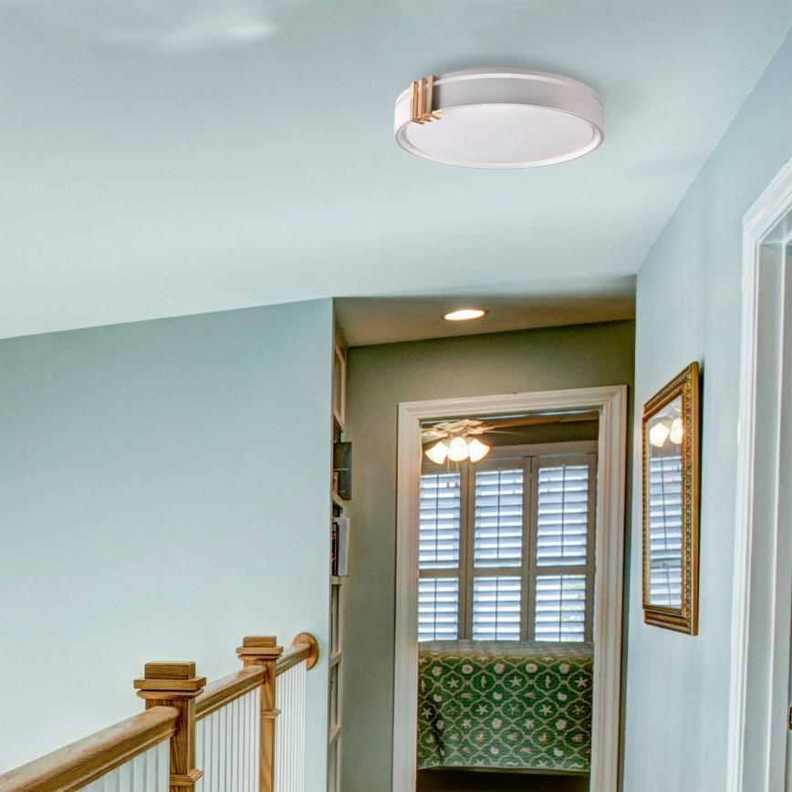 Dimmbare LED-Deckenleuchte für Badezimmer ARLETTA LED/48W/230V d 38 cm 3000-6000K IP44 + Fernbedienung