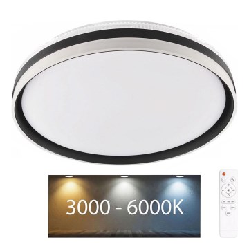 Dimmbare LED-Deckenleuchte für Badezimmer BARBARA LED/72W/230V d 48,5 cm 3000-6000K IP44 + Fernbedienung