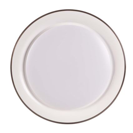 Dimmbare LED-Deckenleuchte für Badezimmer GRAŻYNA LED/48W/230V 3000-6000K d 41 cm IP44 grau + Fernbedienung