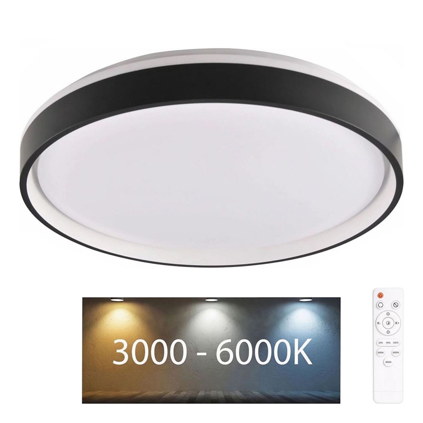 Dimmbare LED-Deckenleuchte für Badezimmer JADWIGA LED/42W/230V d 38,5 cm 3000-6000K IP44 + Fernbedienung