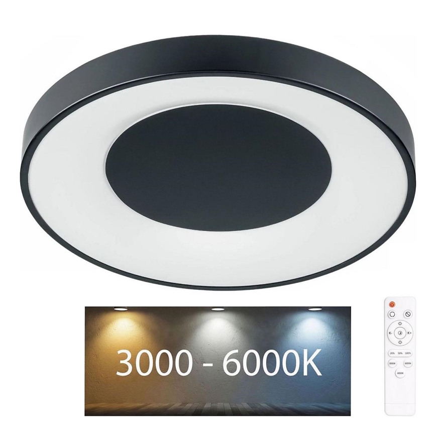 Dimmbare LED-Deckenleuchte für Badezimmer WITOLD LED/72W/230V d 48 cm 3000-6000K IP44 + Fernbedienung