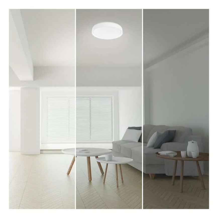 Dimmbare LED-Deckenleuchte GoSmart LED/45W/230V d 50 cm 2700-6500K Wi-Fi Tuya + Fernbedienung