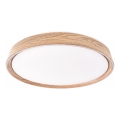 Dimmbare LED-Deckenleuchte ILVI LED/30W/230V 2700-6500K Ø 40 cm beige + Fernbedienung