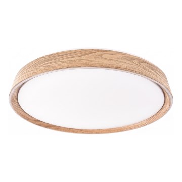 Dimmbare LED-Deckenleuchte ILVI LED/30W/230V 2700-6500K Ø 40 cm beige + Fernbedienung