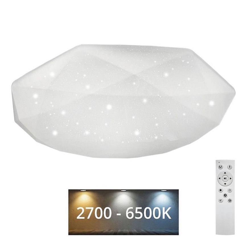 Dimmbare LED-Deckenleuchte INDUS LED/60W/230V 2700-6500K d 58 cm + Fernbedienung
