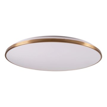 Dimmbare LED-Deckenleuchte KERN LED/100W/230V 3000/4000/6000K Ø 100 cm gold + Fernbedienung