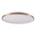 Dimmbare LED-Deckenleuchte KERN LED/100W/230V 3000/4000/6000K Ø 100 cm gold + Fernbedienung