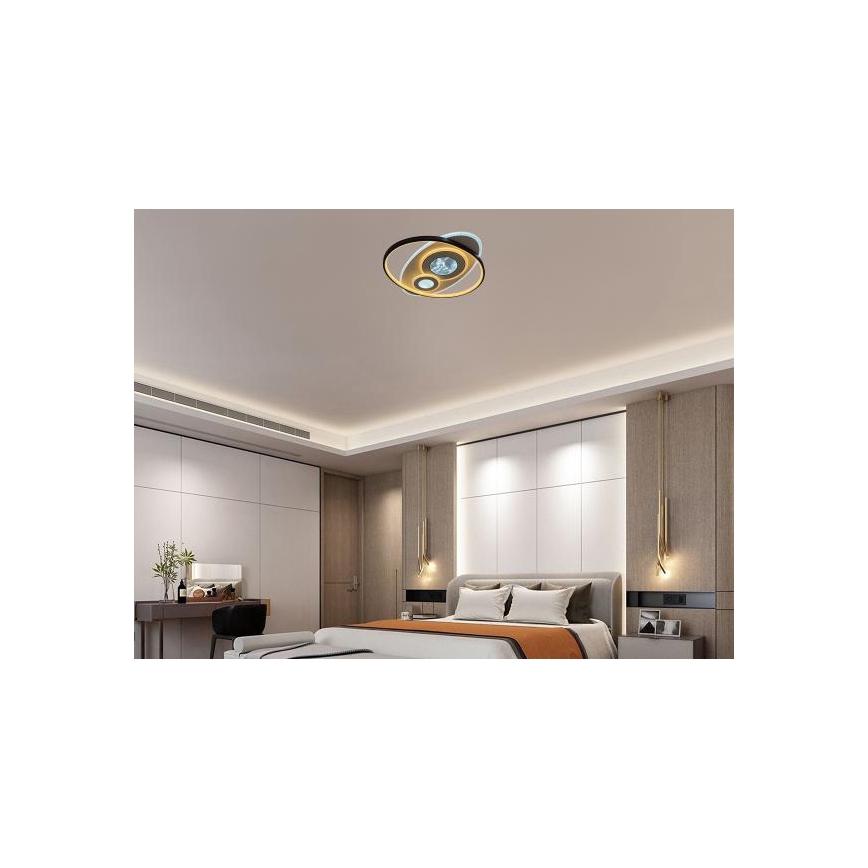 Dimmbare LED-Deckenleuchte LED/105W/230V 3000-6500K + Fernbedienung