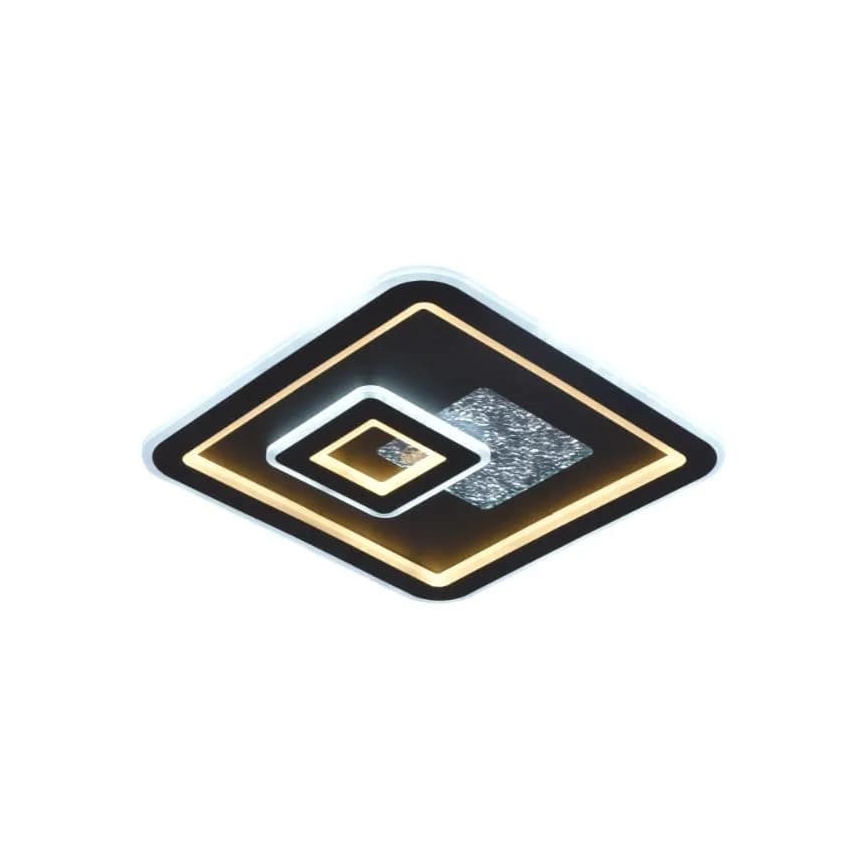 Dimmbare LED-Deckenleuchte LED/110W/230V 3000-6500K schwarz + Fernbedienung