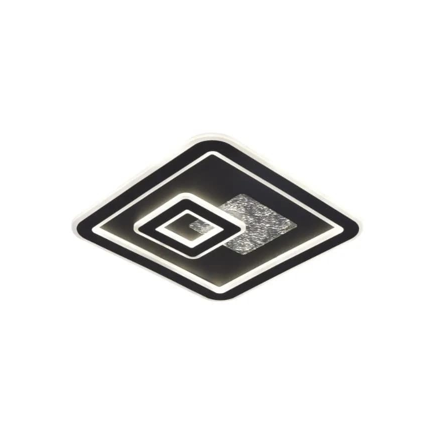 Dimmbare LED-Deckenleuchte LED/110W/230V 3000-6500K schwarz + Fernbedienung
