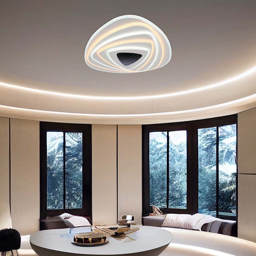 Dimmbare LED-Deckenleuchte LED/120W/230V 3000-6500K + Fernbedienung