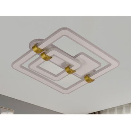 Dimmbare LED-Deckenleuchte LED/140W/230V 3000-6500K + Fernbedienung