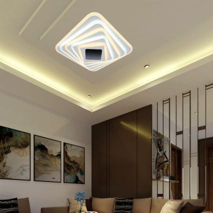 Dimmbare LED-Deckenleuchte LED/150W/230V 3000-6500K + Fernbedienung
