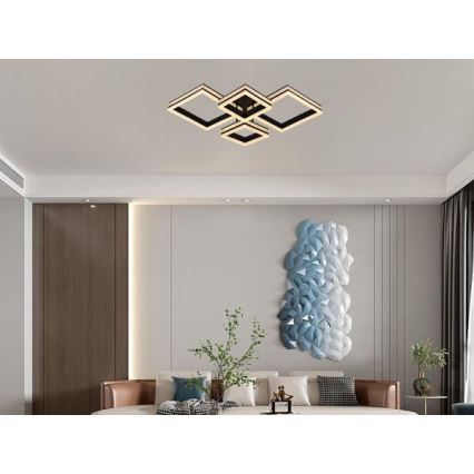 Dimmbare LED-Deckenleuchte LED/175W/230V 3000-6500K + Fernbedienung