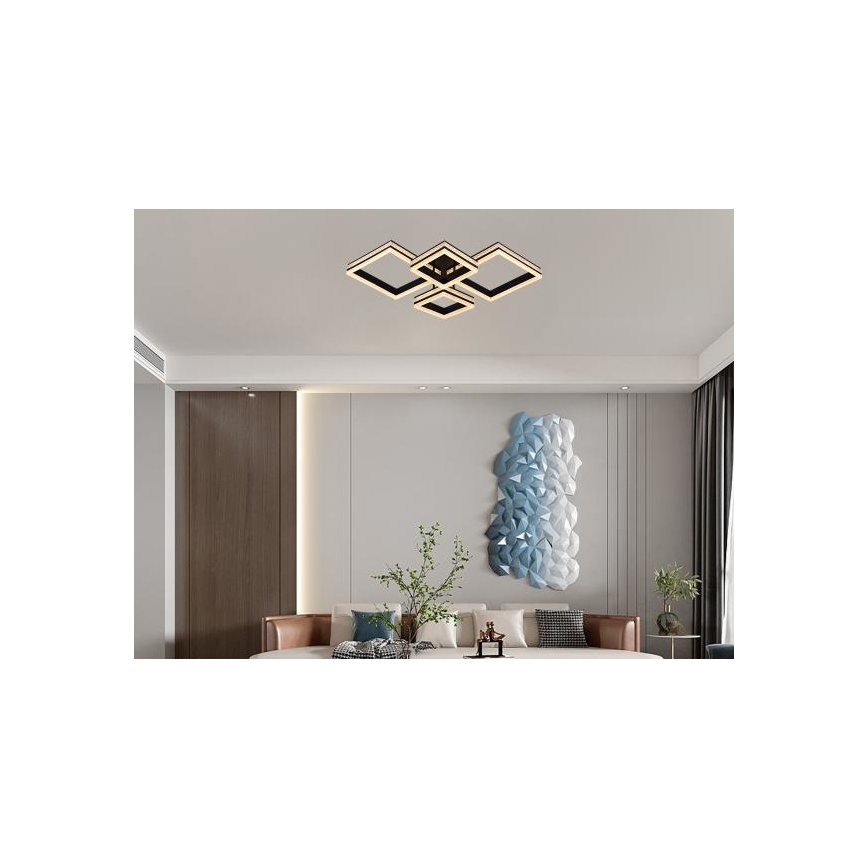 Dimmbare LED-Deckenleuchte LED/175W/230V 3000-6500K + Fernbedienung