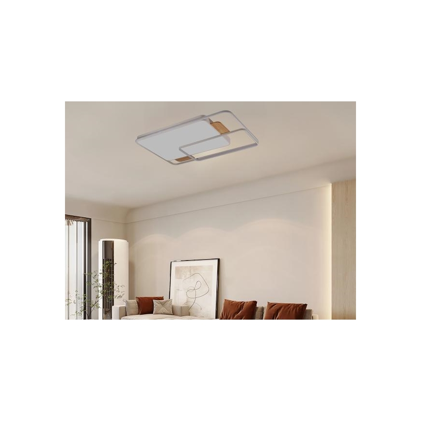 Dimmbare LED-Deckenleuchte LED/280W/230V 3000-6500K + Fernbedienung