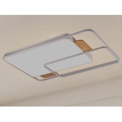 Dimmbare LED-Deckenleuchte LED/280W/230V 3000-6500K + Fernbedienung