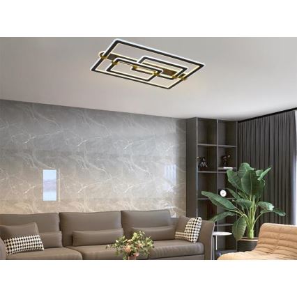 Dimmbare LED-Deckenleuchte LED/280W/230V 3000-6500K + Fernbedienung