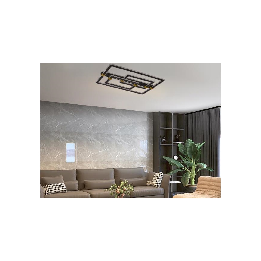 Dimmbare LED-Deckenleuchte LED/280W/230V 3000-6500K + Fernbedienung