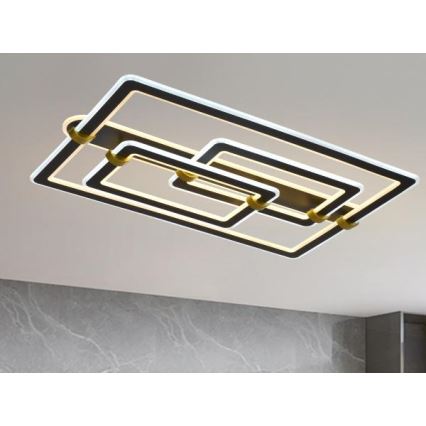 Dimmbare LED-Deckenleuchte LED/280W/230V 3000-6500K + Fernbedienung