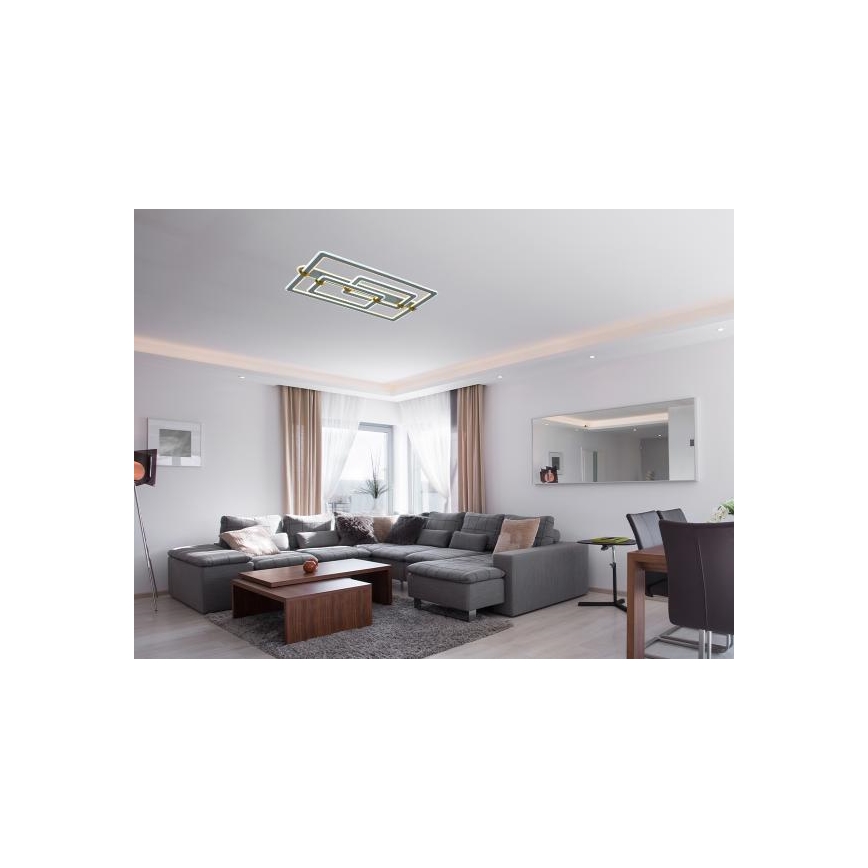 Dimmbare LED-Deckenleuchte LED/280W/230V 3000-6500K + Fernbedienung