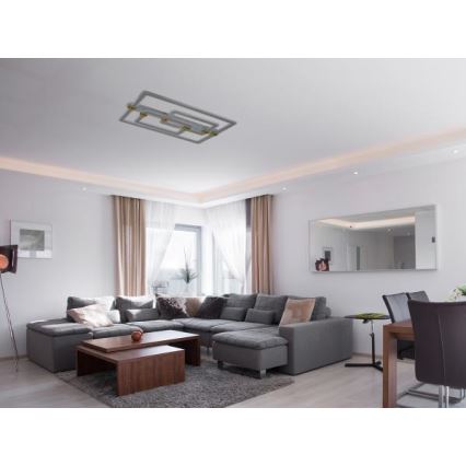 Dimmbare LED-Deckenleuchte LED/280W/230V 3000-6500K + Fernbedienung