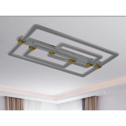 Dimmbare LED-Deckenleuchte LED/280W/230V 3000-6500K + Fernbedienung