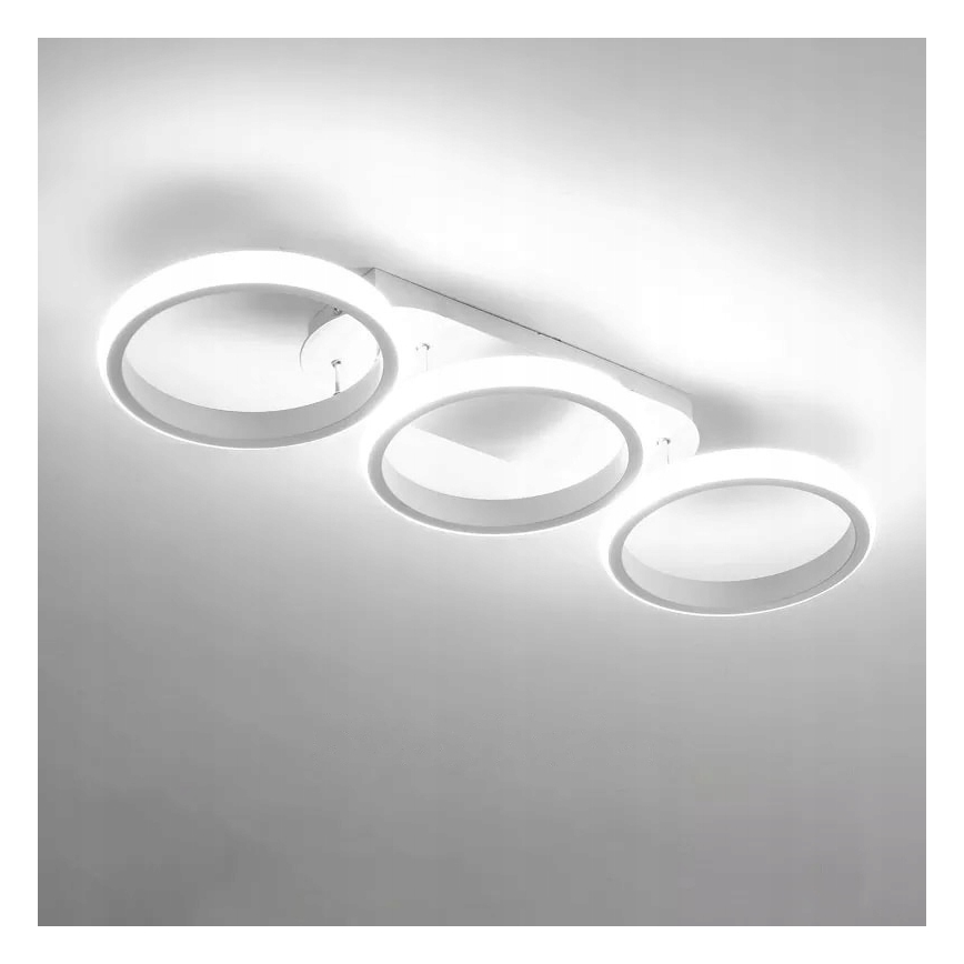 Dimmbare LED-Deckenleuchte LED/30W/230V 3000-6500K weiß Wi-Fi Tuya + Fernbedienung