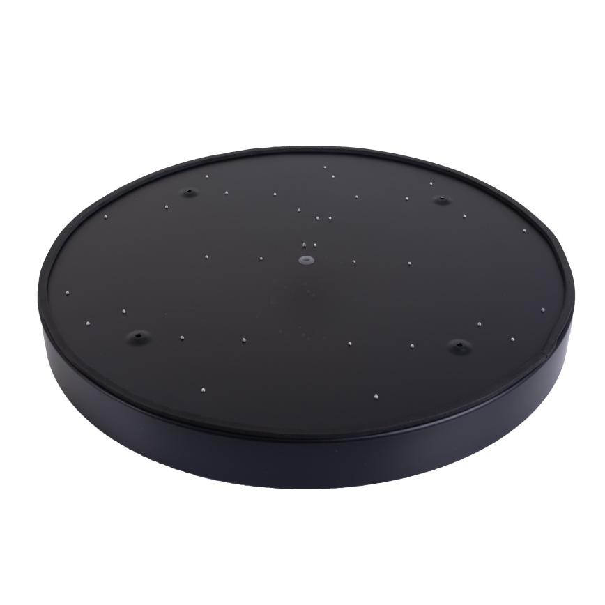 Dimmbare LED-Deckenleuchte LED/40W/230V 3000-6500K d 40 cm schwarz + Fernbedienung