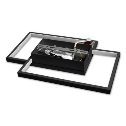 Dimmbare LED-Deckenleuchte LED/45W/230V 3000-6500K schwarz + Fernbedienung