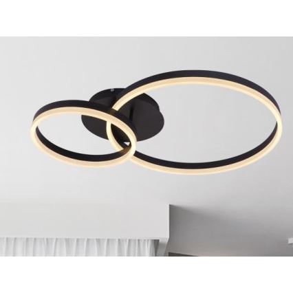 Dimmbare LED-Deckenleuchte LED/55W/230V 3000-6500K + Fernbedienung