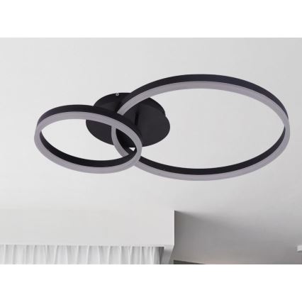 Dimmbare LED-Deckenleuchte LED/55W/230V 3000-6500K + Fernbedienung