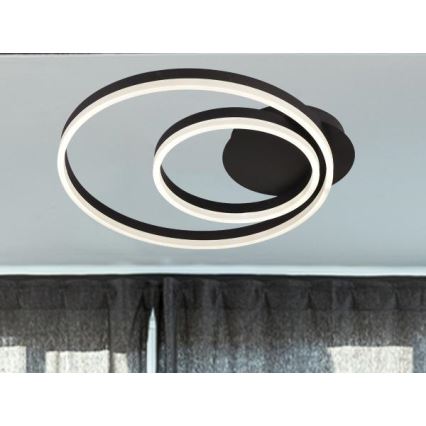 Dimmbare LED-Deckenleuchte LED/55W/230V 3000-6500K + Fernbedienung