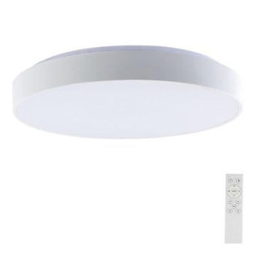 Dimmbare LED-Deckenleuchte LED/60W/230V 3000-6500K 49,5 cm weiß + Fernbedienung
