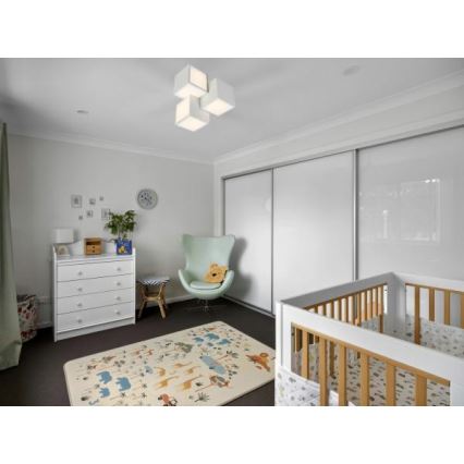 Dimmbare LED-Deckenleuchte LED/60W/230V 3000-6500K + Fernbedienung