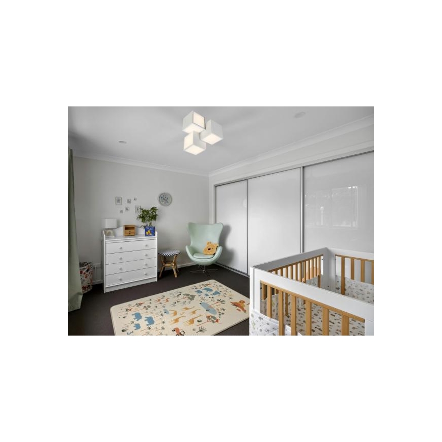 Dimmbare LED-Deckenleuchte LED/60W/230V 3000-6500K + Fernbedienung