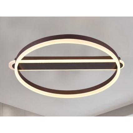 Dimmbare LED-Deckenleuchte LED/60W/230V 3000-6500K + Fernbedienung