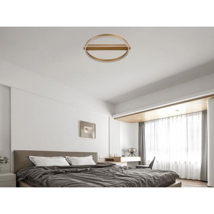 Dimmbare LED-Deckenleuchte LED/60W/230V 3000-6500K + Fernbedienung