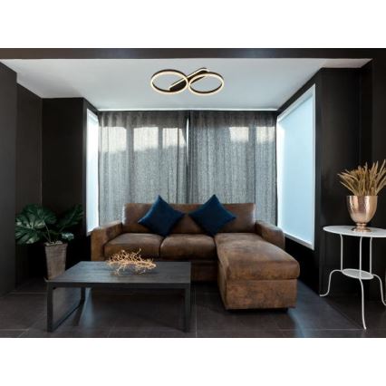 Dimmbare LED-Deckenleuchte LED/60W/230V 3000-6500K + Fernbedienung