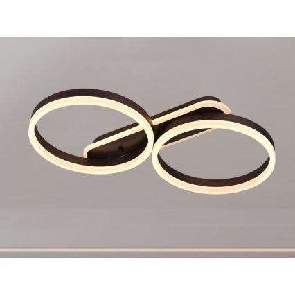 Dimmbare LED-Deckenleuchte LED/60W/230V 3000-6500K + Fernbedienung