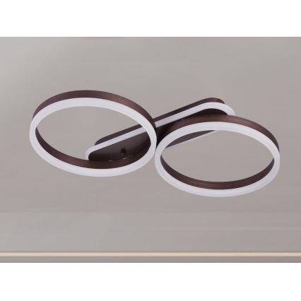 Dimmbare LED-Deckenleuchte LED/60W/230V 3000-6500K + Fernbedienung