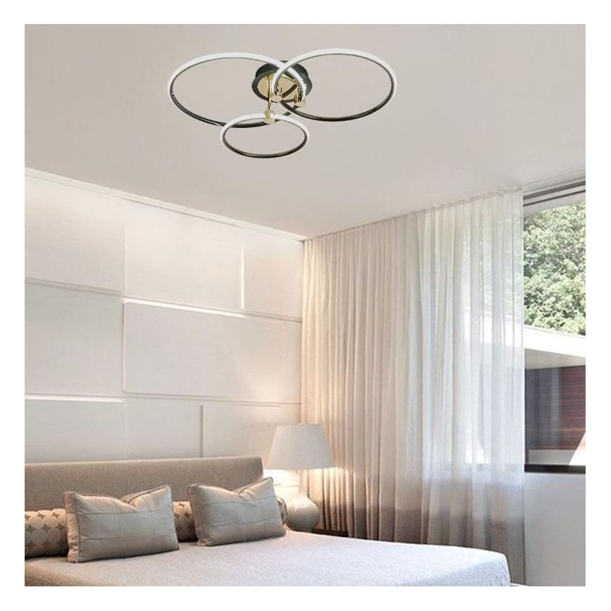 Dimmbare LED-Deckenleuchte LED/64W/230V 3000-6500K + Fernbedienung