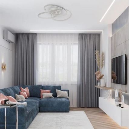 Dimmbare LED-Deckenleuchte LED/70W/230V 3000-6500K weiß + Fernbedienung