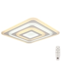 Dimmbare LED-Deckenleuchte LED/77W/230V 3000-6500K 49,5x49,5 cm + Fernbedienung