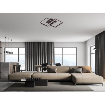 Dimmbare LED-Deckenleuchte LED/80W/230V 3000-6500K + Fernbedienung