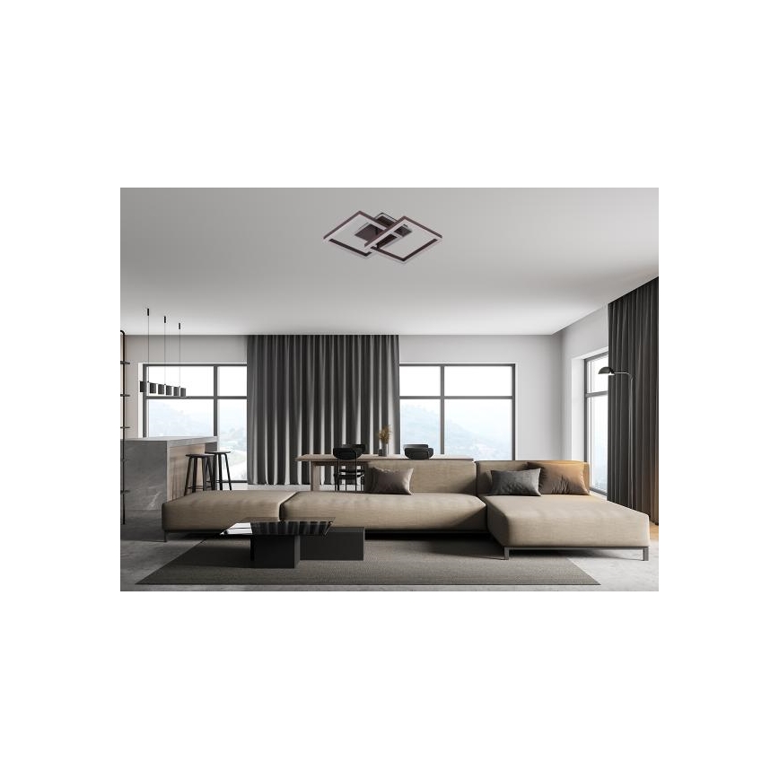 Dimmbare LED-Deckenleuchte LED/80W/230V 3000-6500K + Fernbedienung