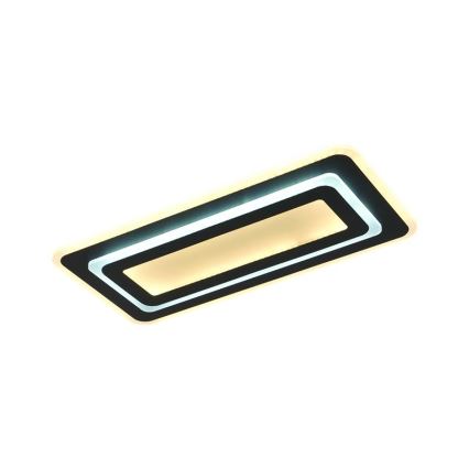 Dimmbare LED-Deckenleuchte LED/85W/230V 3000-6500K schwarz + Fernbedienung