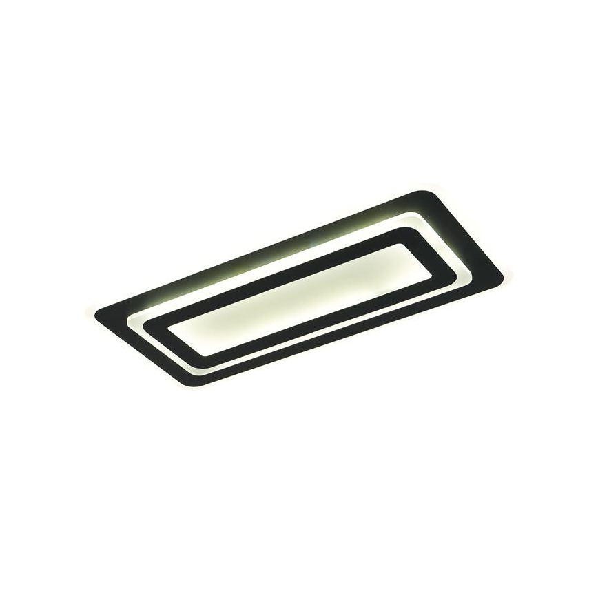 Dimmbare LED-Deckenleuchte LED/85W/230V 3000-6500K schwarz + Fernbedienung